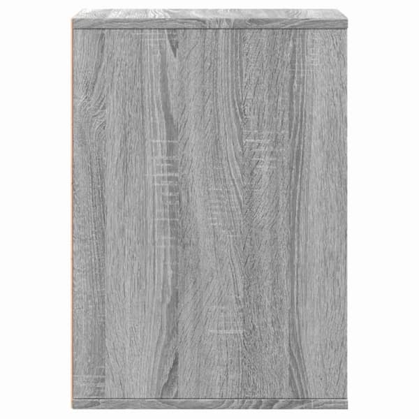 vidaXL Kulmalipasto harmaa Sonoma 40x41x58 cm tekninen puu