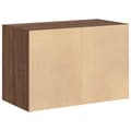 Miniatyrbilde 8 av 11: vidaXL Skap med 2 skuffer brun eik 60x31x40 cm konstruert tre