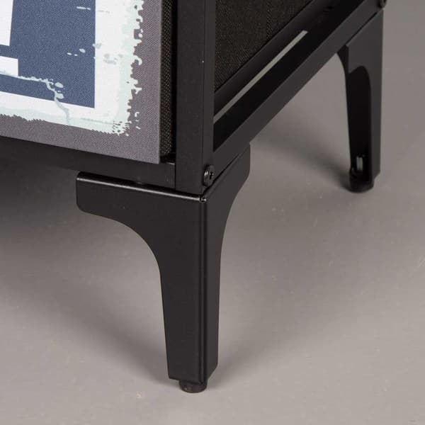 Max Home Vintage-retro Kommode Med 3 Stofskuffer