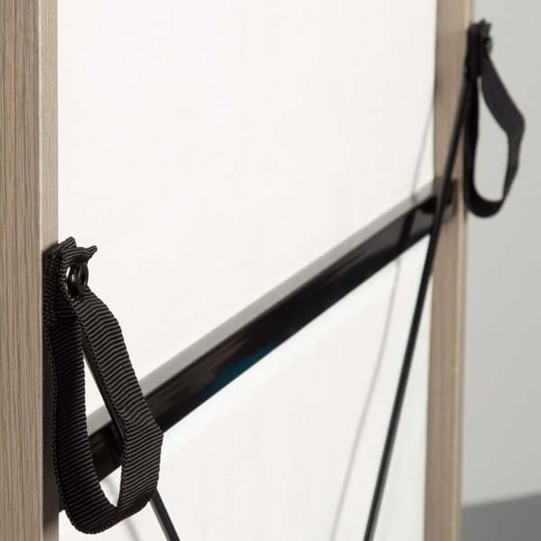Max Home Wooden Kommode Med 8 Stofskuffer
