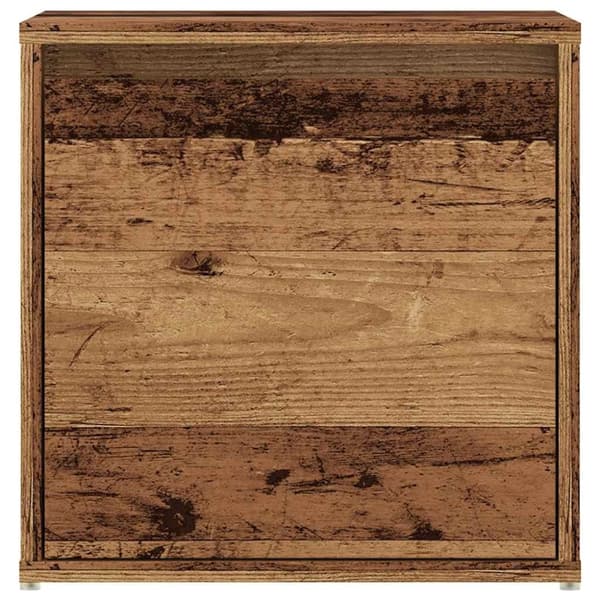 vidaXL opbevaringsskab 40,5x40x40 cm konstrueret træ gammelt træ-look