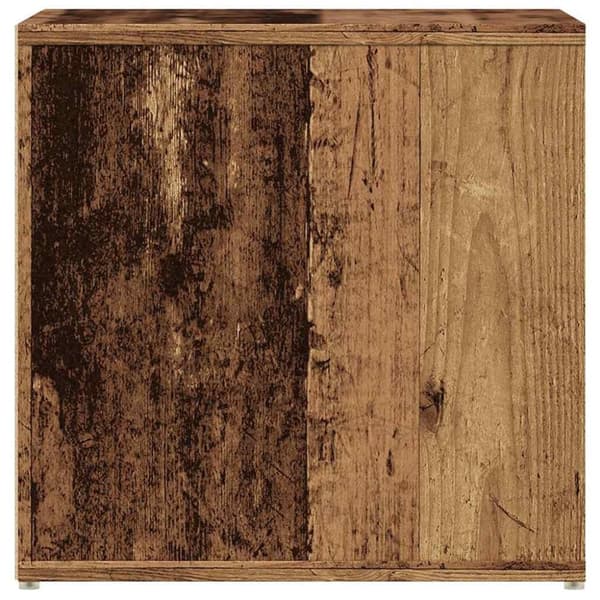 vidaXL opbevaringsskab 40,5x40x40 cm konstrueret træ gammelt træ-look