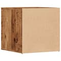 Miniatyrbillede 7 af 11: vidaXL opbevaringsskab 40,5x40x40 cm konstrueret træ gammelt træ-look