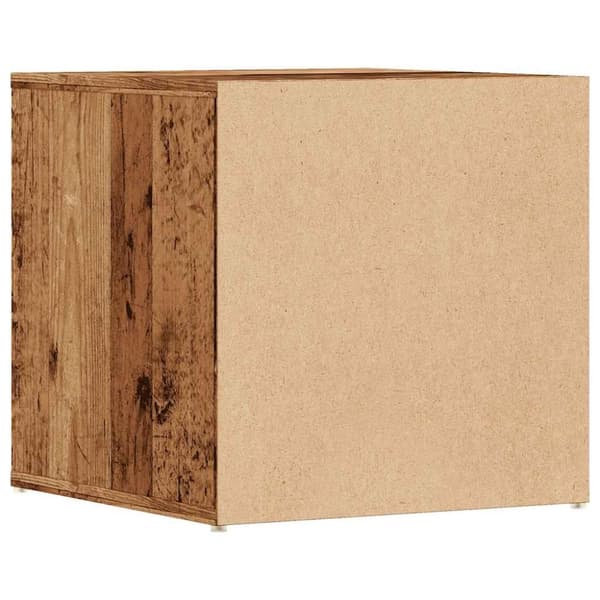 vidaXL opbevaringsskab 40,5x40x40 cm konstrueret træ gammelt træ-look