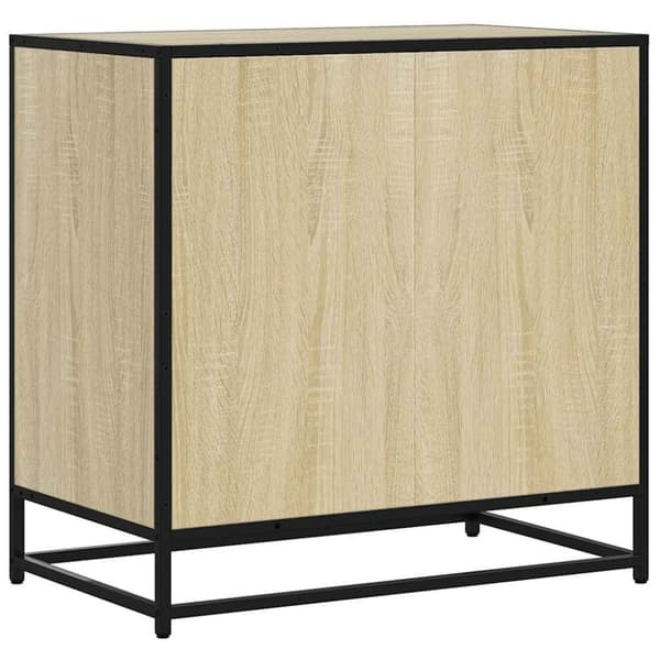 vidaXL Byrå sonoma-ek 70x41x70 cm konstruerat trä