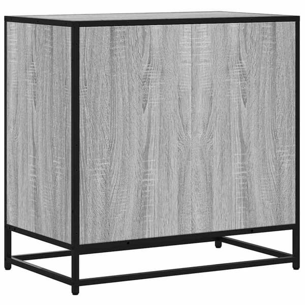 vidaXL kommode 70x41x70 cm konstrueret træ grå sonoma-eg