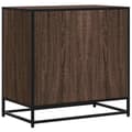 Miniatyrbillede 8 af 11: vidaXL kommode 70x41x70 cm konstrueret træ brun egetræsfarve