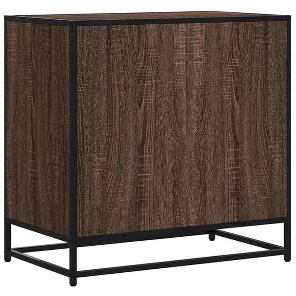 vidaXL kommode 70x41x70 cm konstrueret træ brun egetræsfarve