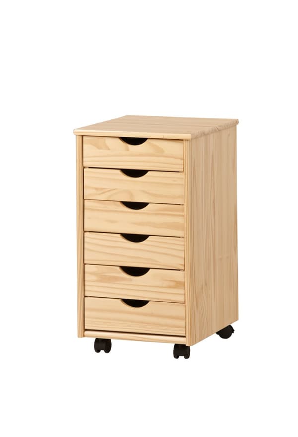 NILS Traditionel Fyrretræs Skuffekomode - Tidløs Design til Klassiske Interiører