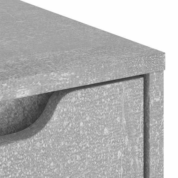vidaXL skænk VISNES 60x40x73 cm konstrueret træ betongrå
