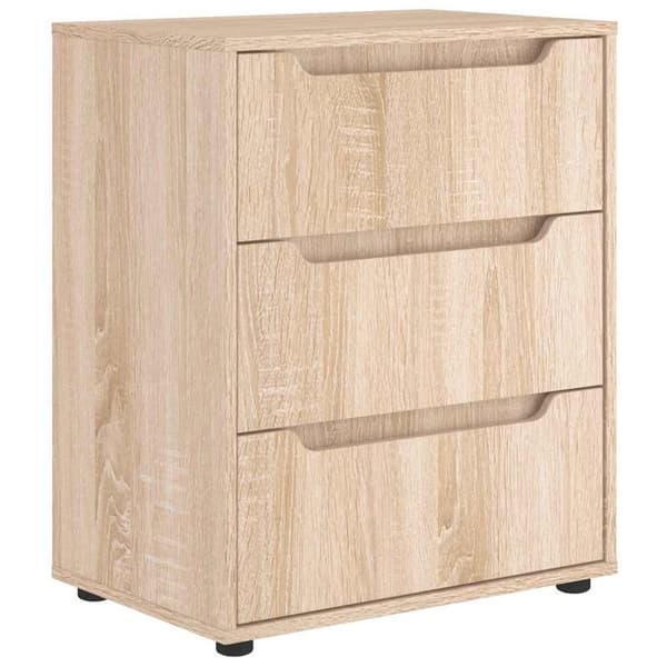 vidaXL Senkki VISNES Sonoma tammi 60x40x73 cm tekninen puu