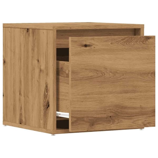 vidaXL Oppbevaringsskap artisan eik 40,5x40x40 cm konstruert tre
