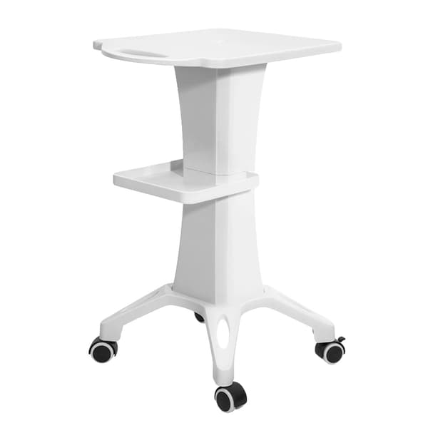 Hiustenhoitokärry, Kevyt ABS-materiaali, Maksimikuormitus 50 kg,VALKOINEN