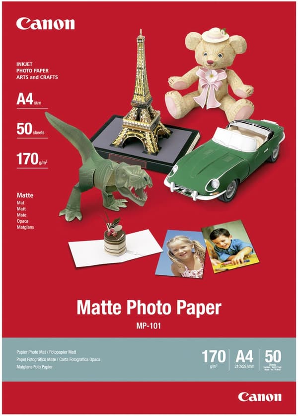 Canon photo paper A4 170g matte 50 sheets (MP-101)