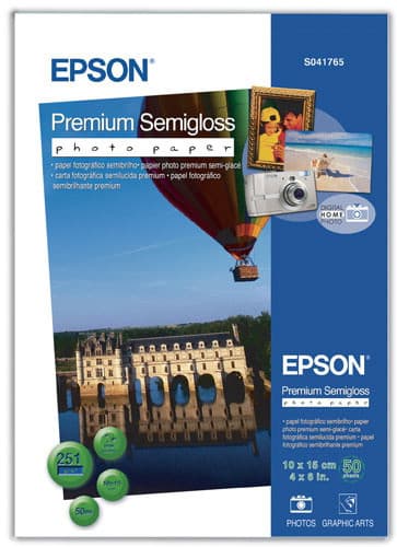 Epson photo paper 10x15 Premium Semigloss 251g 50 sheets