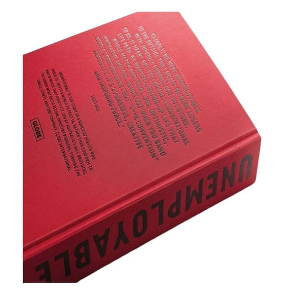 Globe Anniversary Book Unemployable Punainen