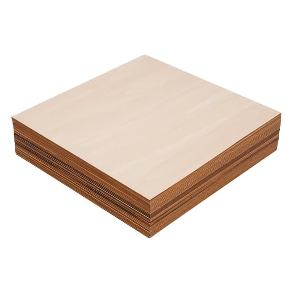 30-delars plywoodpanel, 3 mm tjock, lätt att arbeta med,Loggfärg