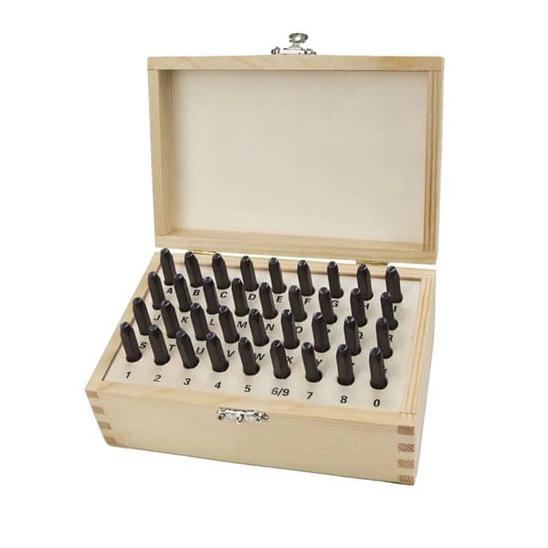 Premium Stål Metal Stemplingskit, 36 Holdbare Dele, Ergonomisk Design,standard