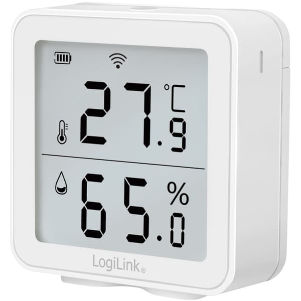 LogiLink Smart temperatur- og fuktighetssensor Wifi Tuya