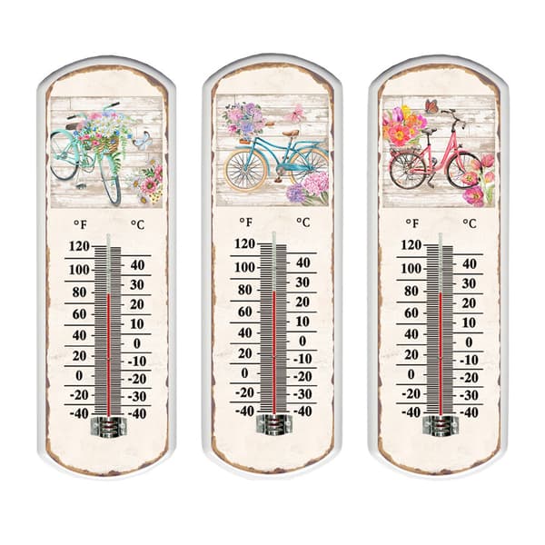 Stuetemperatur DKD Home Decor Metal (11 x 1 x 31 cm) (3 pcs)