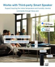 Smart WIFI temperatur- og fugtighedssensor indendørs hygrometer termometer