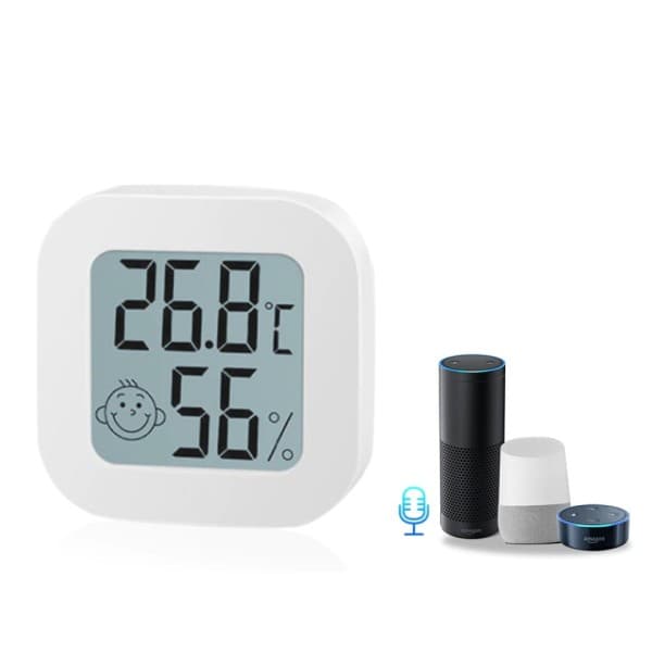 Smart Thermometer Hygrometer Sensor Mini LCD Digital Smart Temperature Humidity Meter