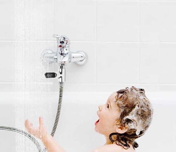 Shower thermometer - Digital LED Screen