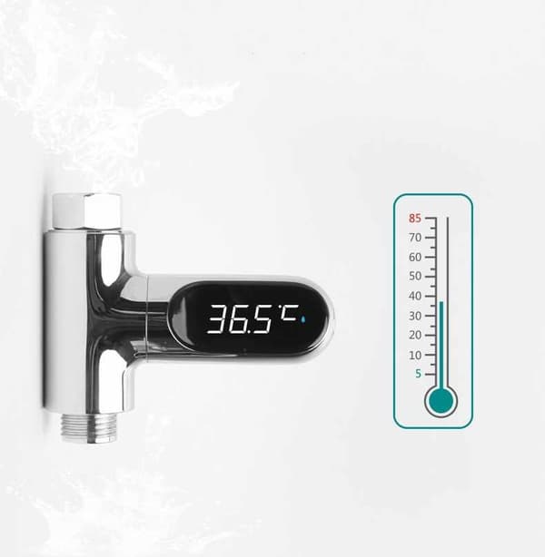 Shower thermometer - Digital LED Screen