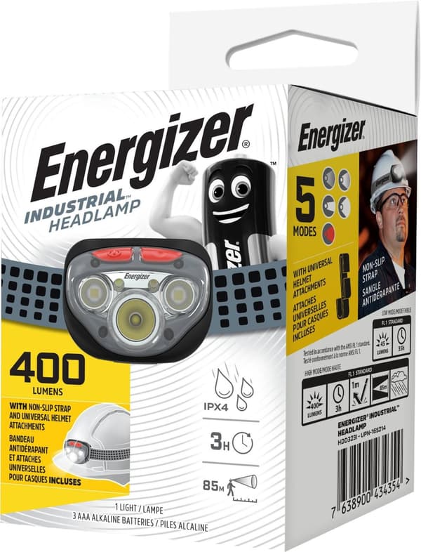 Pannlampa ENERGIZER Industrial 400 lm
