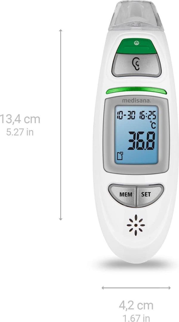 TM 750 Multifunktion Termometer Infrarød Medisana