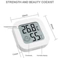 Miniatyrbild 8 av 8: 2st 2 i 1 digital termometer hygrometer med LCD-skärm, mini väderstation för hemmet