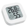 Miniatyrbild 1 av 8: 2st 2 i 1 digital termometer hygrometer med LCD-skärm, mini väderstation för hemmet