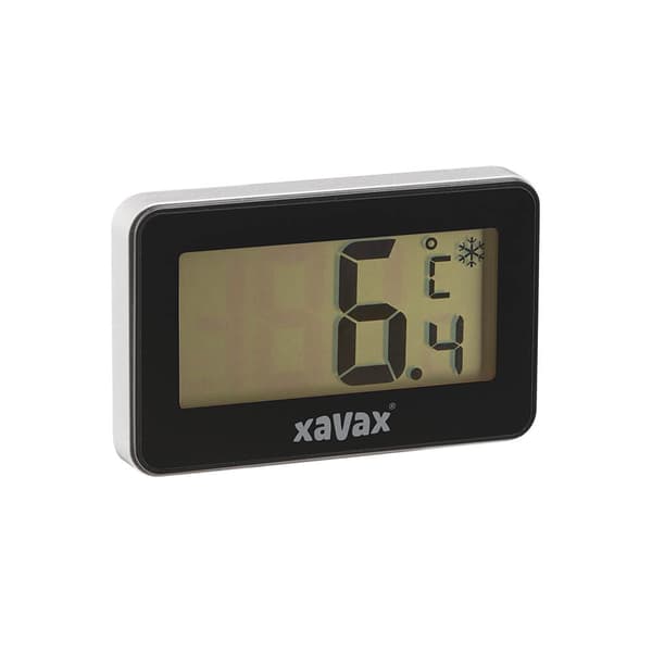 Termometer Digital för Kylskåp Frys Svart