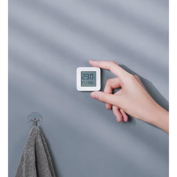 [] I lager xiaomi smart lcd-skärm digital termometer 2 mijia bluetooth temperatursensor temperatur fuktighet