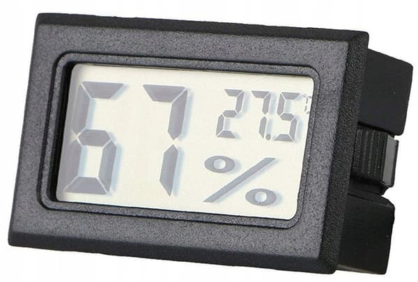 Hygrometer & Termometer - Måler luftfuktighet & temperatur