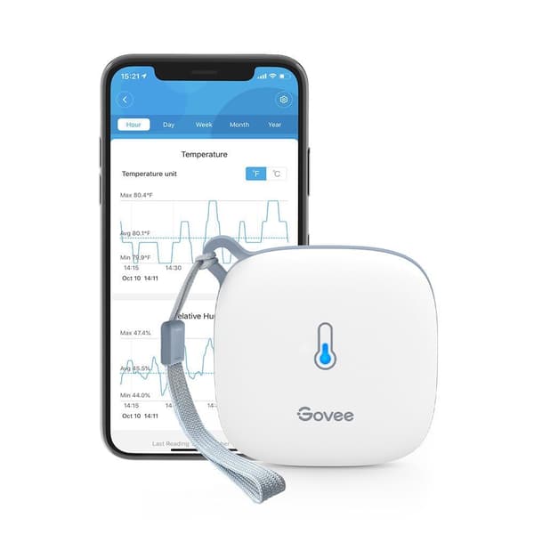 GOVEE H5179; THERMOMETER AND HYGROMETER; WI-FI, DISPLAY