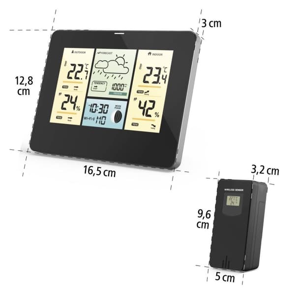 Hama WLAN Weather Station with App, 176596