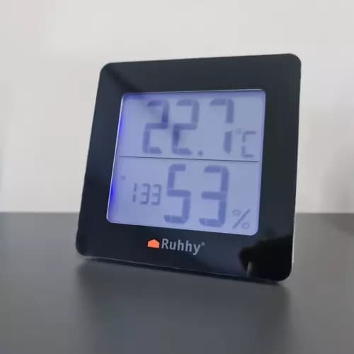 Hygrometer & Termometer - Mäter luftfuktighet & temperatur