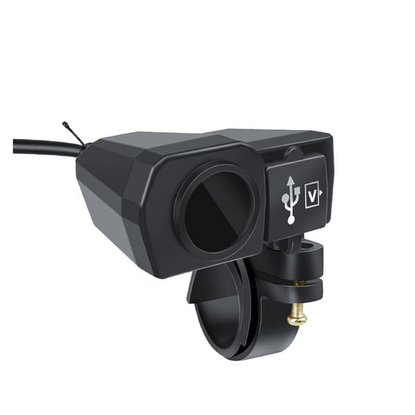 INF QCPD LED digital bilvoltmeter Køretøjsspændingsmåler