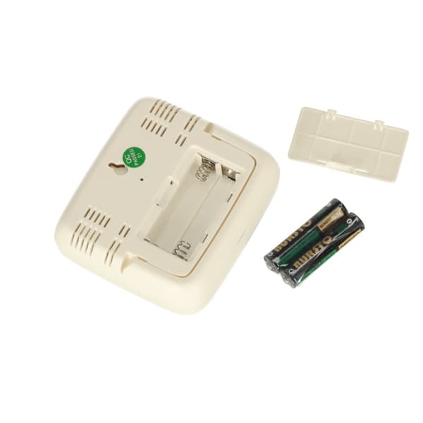 Hygrometerklocka, rumstermometer, LCD-fuktighetsmätare