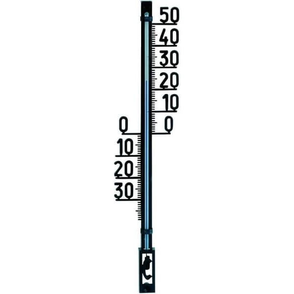 Analog utomhustermometer, svart TFA