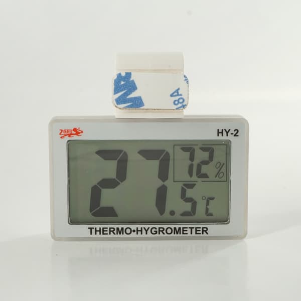 INF Veggmontert termometer Hygrometer - Hvit 0