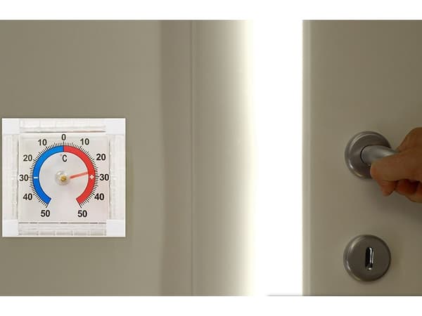 Självhäftande Termometer