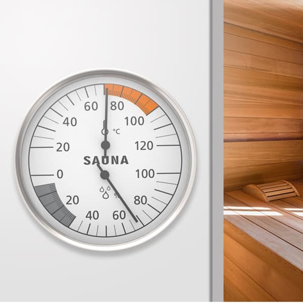INF Sauna rumtermometer og hygrometer - Fahrenheit