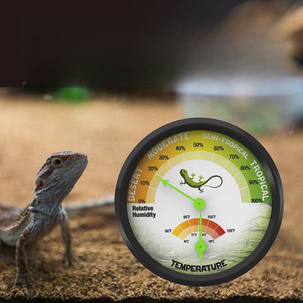 INF Krybdyr Terrarium Hygrometer Termometer
