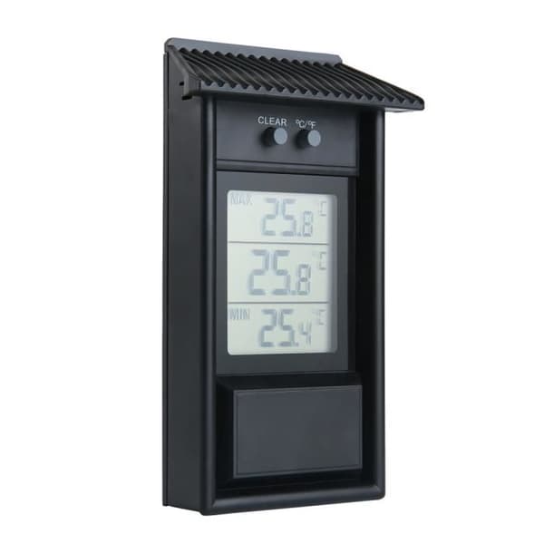 Min Max Termometer Digital display Trädgårdsväxthus - Inner- eller yttervägg