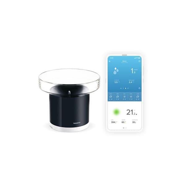 Pluviometer - NETATMO - NRG01-WW - Mätning av nederbörd - Wi-Fi - Utomhus