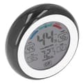 Miniatyrbild 1 av 4: OMABETA Outdoor Indoor Hygrometer Termometer - 24h Recording - ABS - 85mm - Pekskärm - Trädgård
