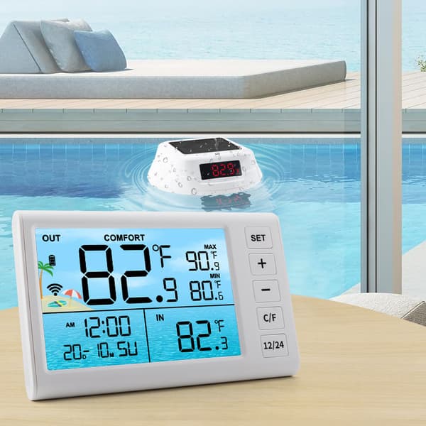INF Trådløst bassengtermometer TS-PL01
