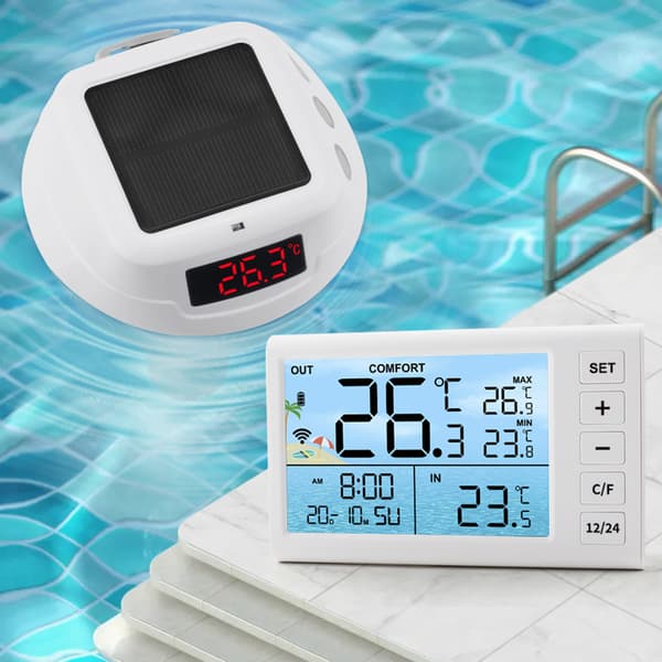 INF Trådløst bassengtermometer TS-PL01